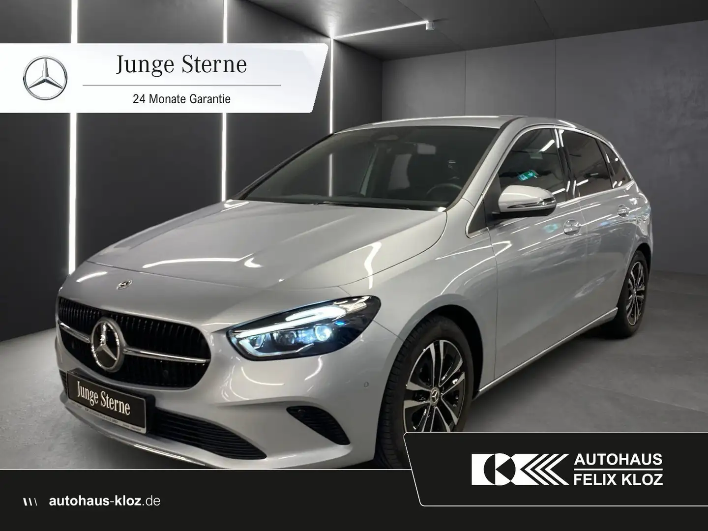 Mercedes-Benz B 220 d Progressive*AHK*Totwink*Multibeam*Kamera Silber - 1