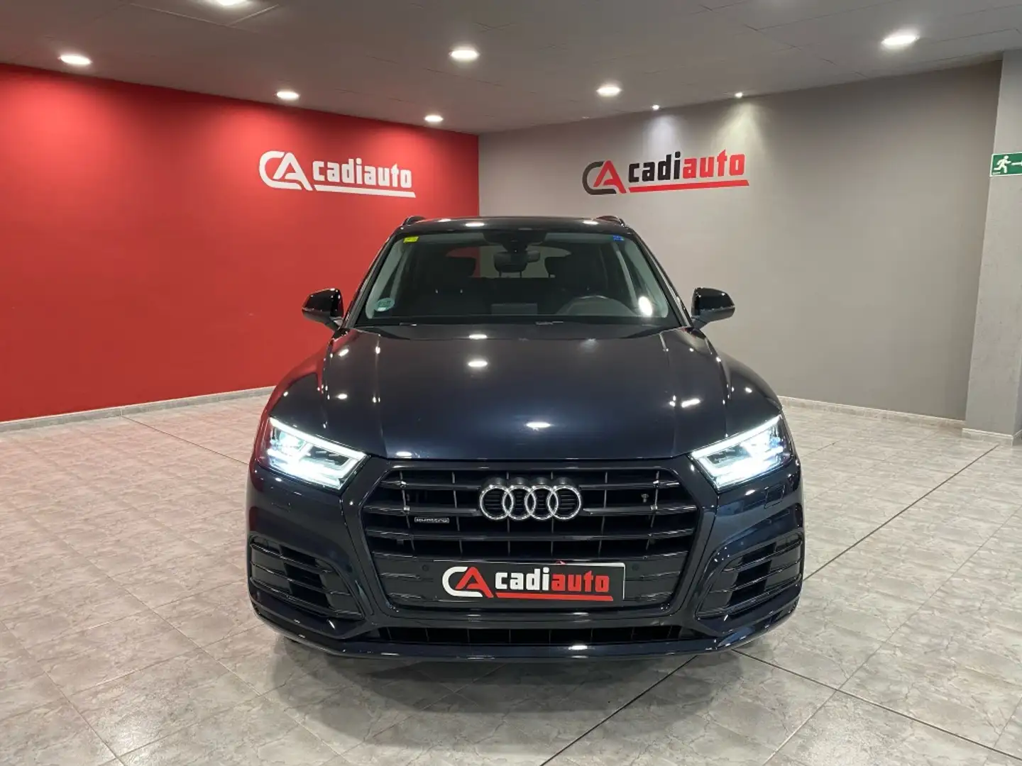 Audi Q5 40 TDI Black line quattro-ultra S tronic 140kW Azul - 2