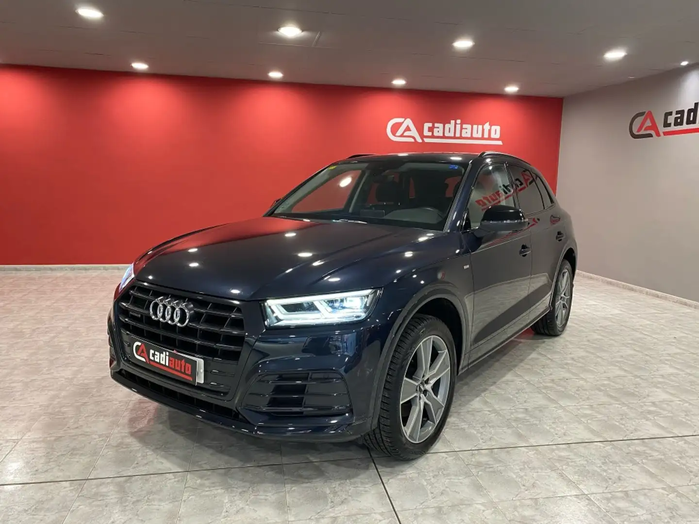 Audi Q5 40 TDI Black line quattro-ultra S tronic 140kW Azul - 1