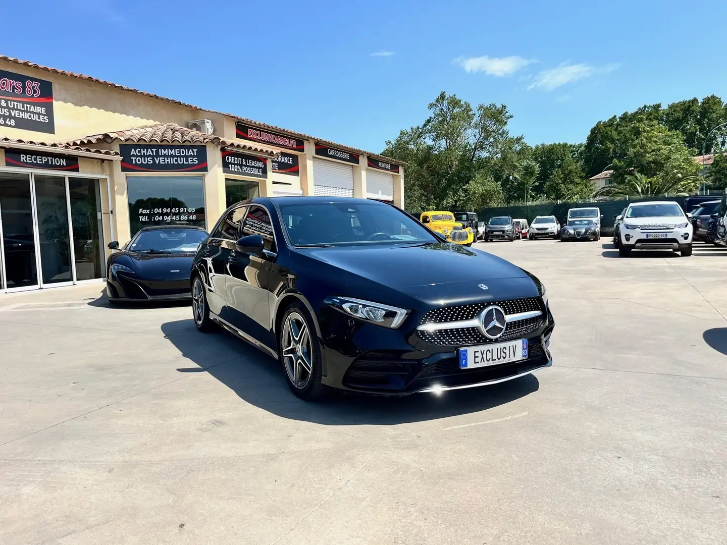 Mercedes-Benz A 220 220 D 190CH AMG LINE 8G-DCT Schwarz - 2