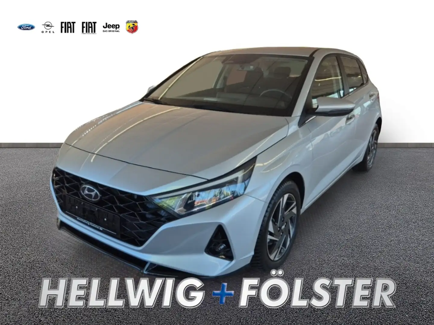 Hyundai i20 Mild-Hybrid 1.0 T-Automatik SHZ PDC Silber - 1