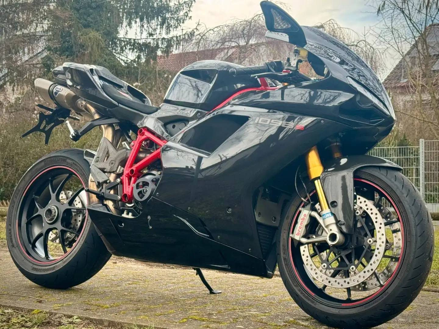 Ducati 1098 S black Negro - 1