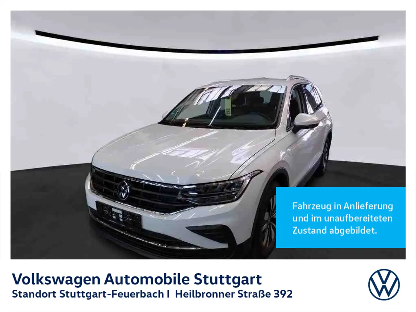 Volkswagen Tiguan 2.0 TDI Move DSG Navi Tempomat Weiß - 2