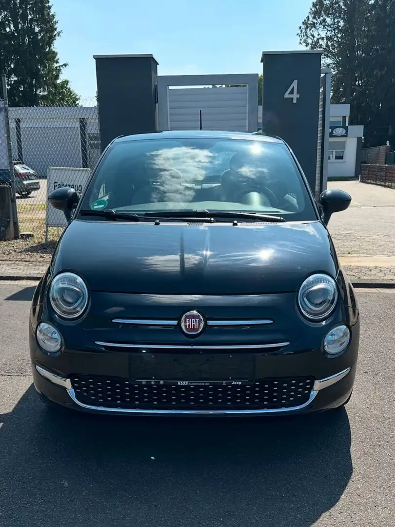 Fiat 500 DolceVita 1,0 Benzin Klima Panaroma Teillede Noir - 2