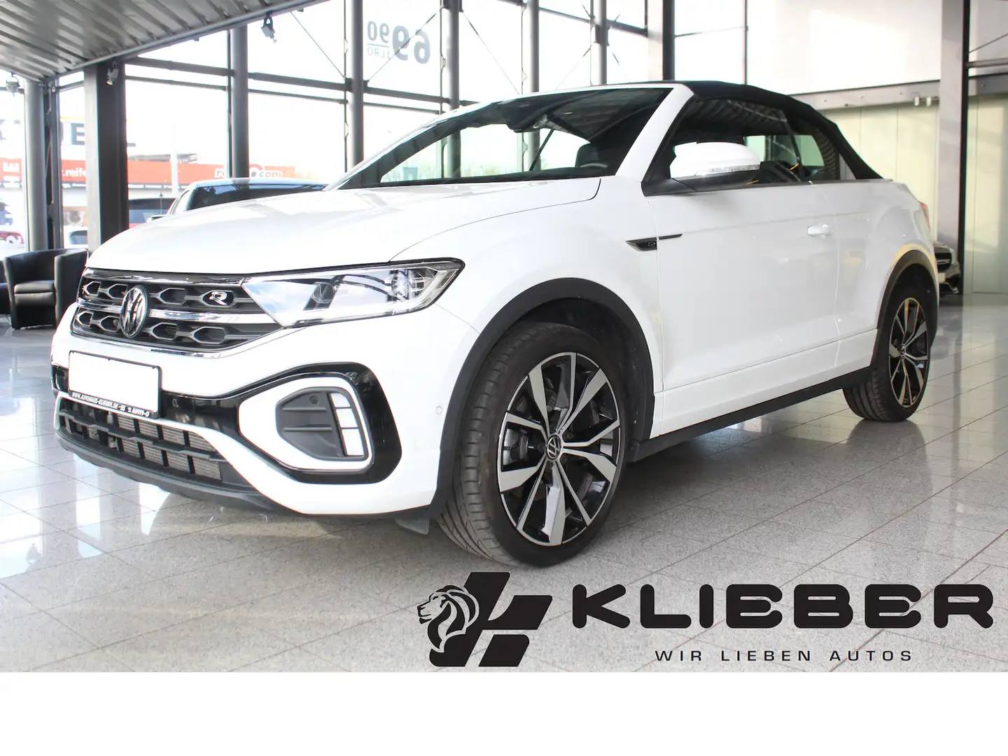 Volkswagen T-Roc Cabrio 1.5 TSI R-Line DSG V-CPT*19´*NAV*SHZ Blanc - 1
