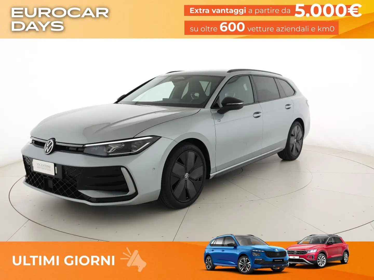 Volkswagen Passat Variant 1.5 etsi act r-line 150cv dsg Grigio - 1