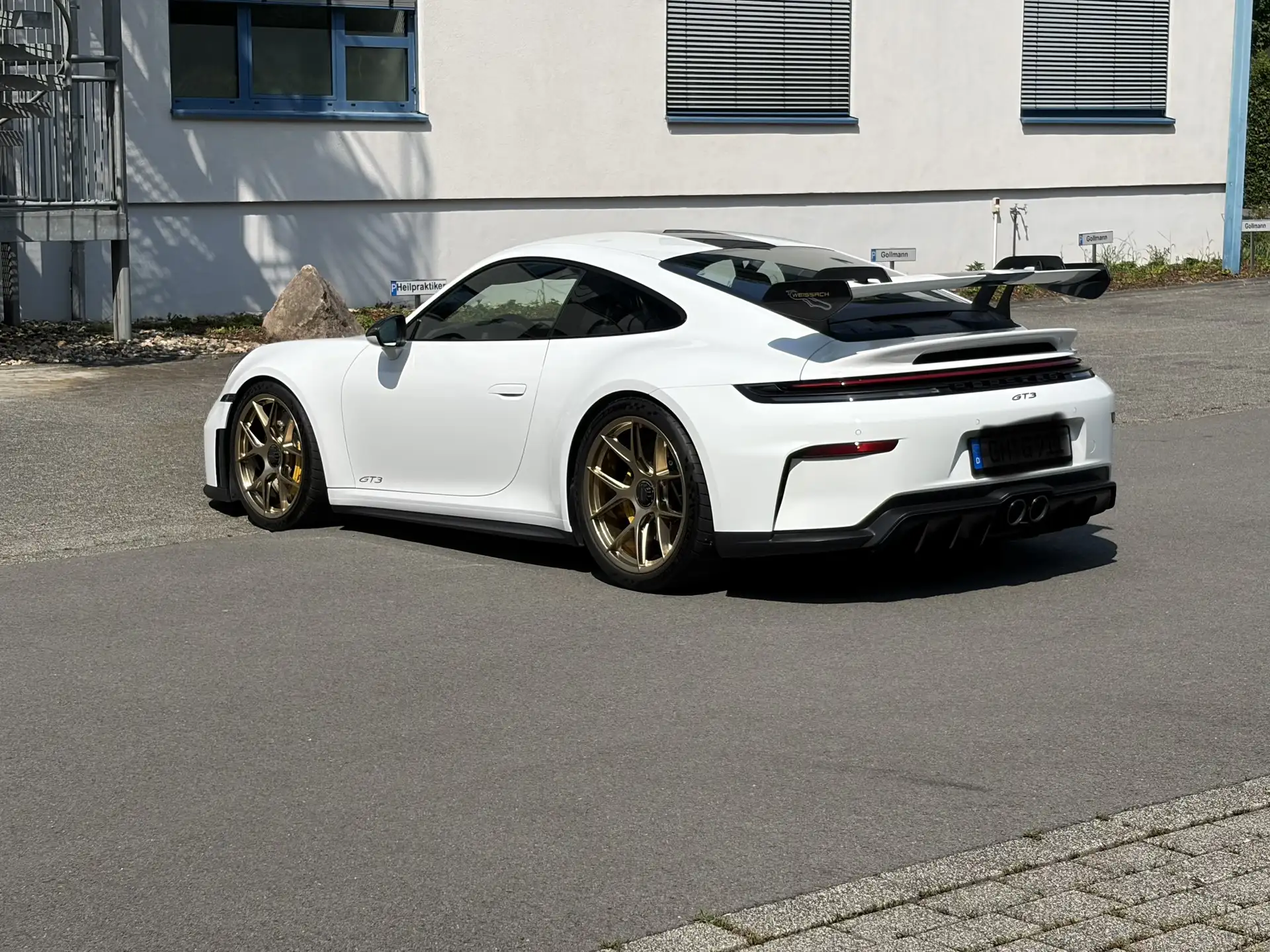 포르쉐 911 GT3 2025 흰색 사진 3