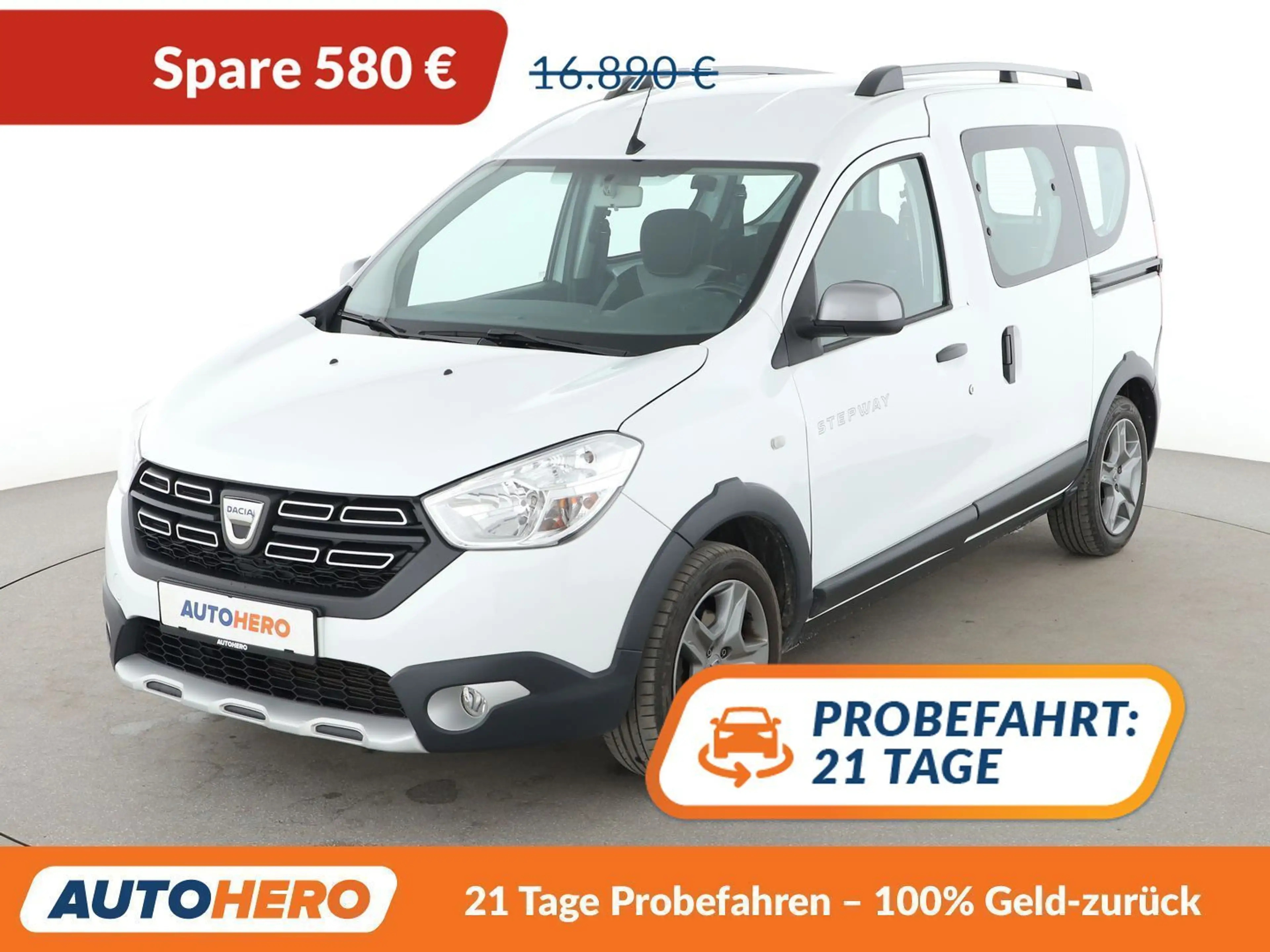 Dacia Dokker 1.3 TCe Stepway Plus*NAVI*PDC*AHK*KLIMA*TEMPO*