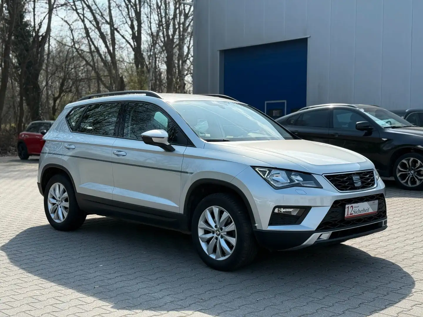 SEAT Ateca Style 4Drive Garantie*Navi*ISOFIX*Tempomat Silber - 1