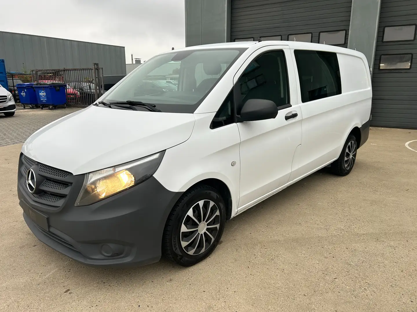 Mercedes-Benz Vito Vito 111 CDI dubbele cabine zie foto's Wit - 1