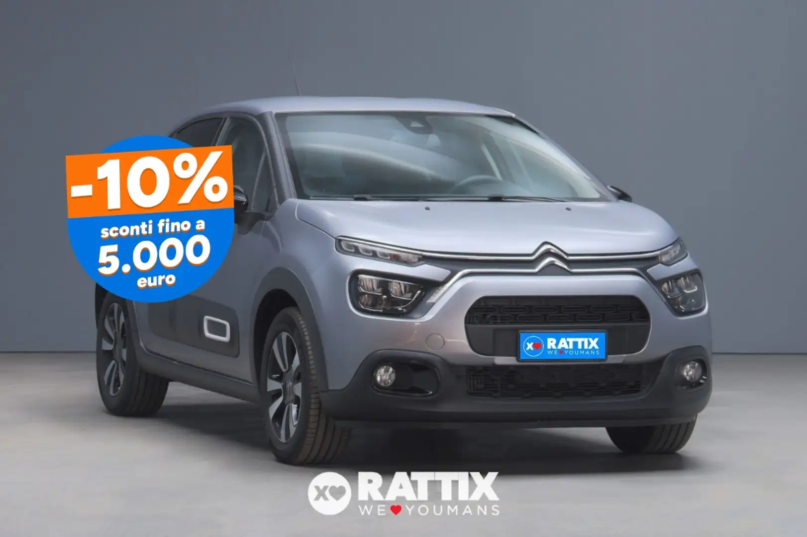 Citroen C3 1.2 Puretech 110CV Max Grigio - 1