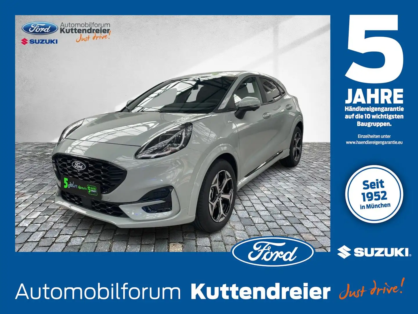 Ford Puma 1.0 EcoBoost ST-Linie ACC LED Kamera Grau - 1