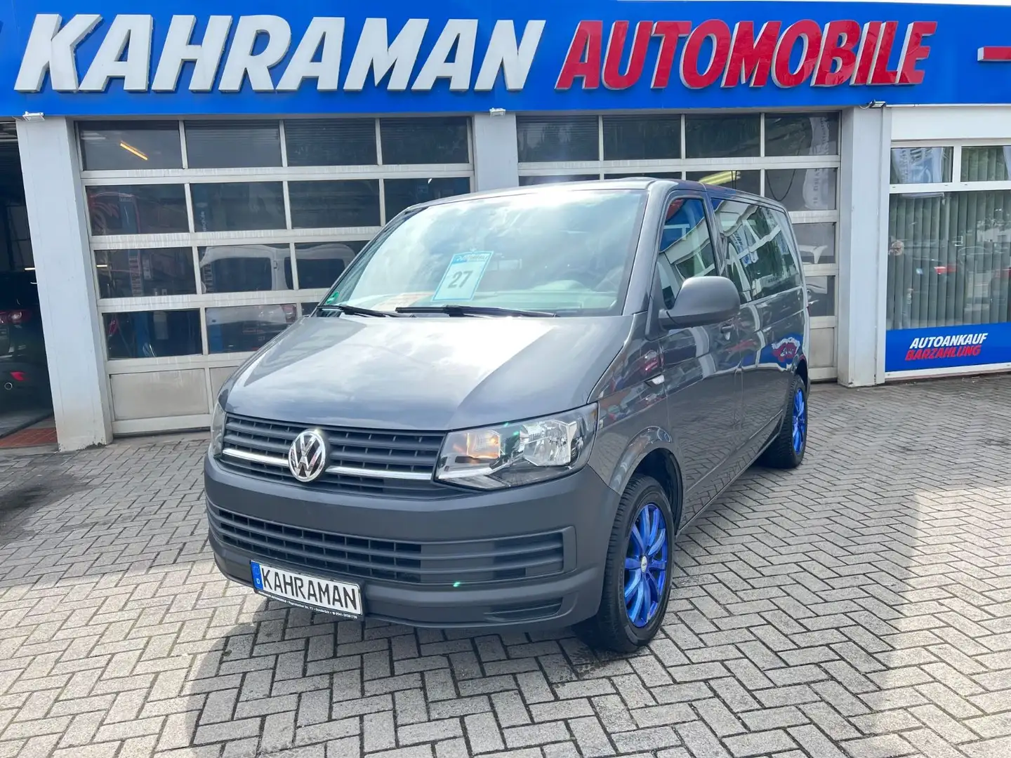 Volkswagen T6 Transporter Kasten-Kombi Kombi 9 Sitze Grau - 1