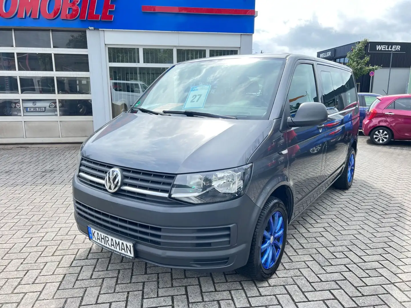 Volkswagen T6 Transporter Kasten-Kombi Kombi 9 Sitze Grau - 2
