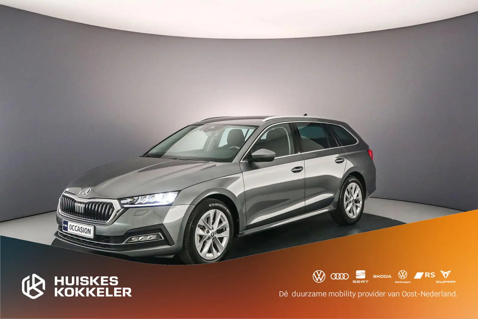 Skoda Octavia Combi Business Edition 1.0 eTSI 110pk DSG Automaat Gris - 1