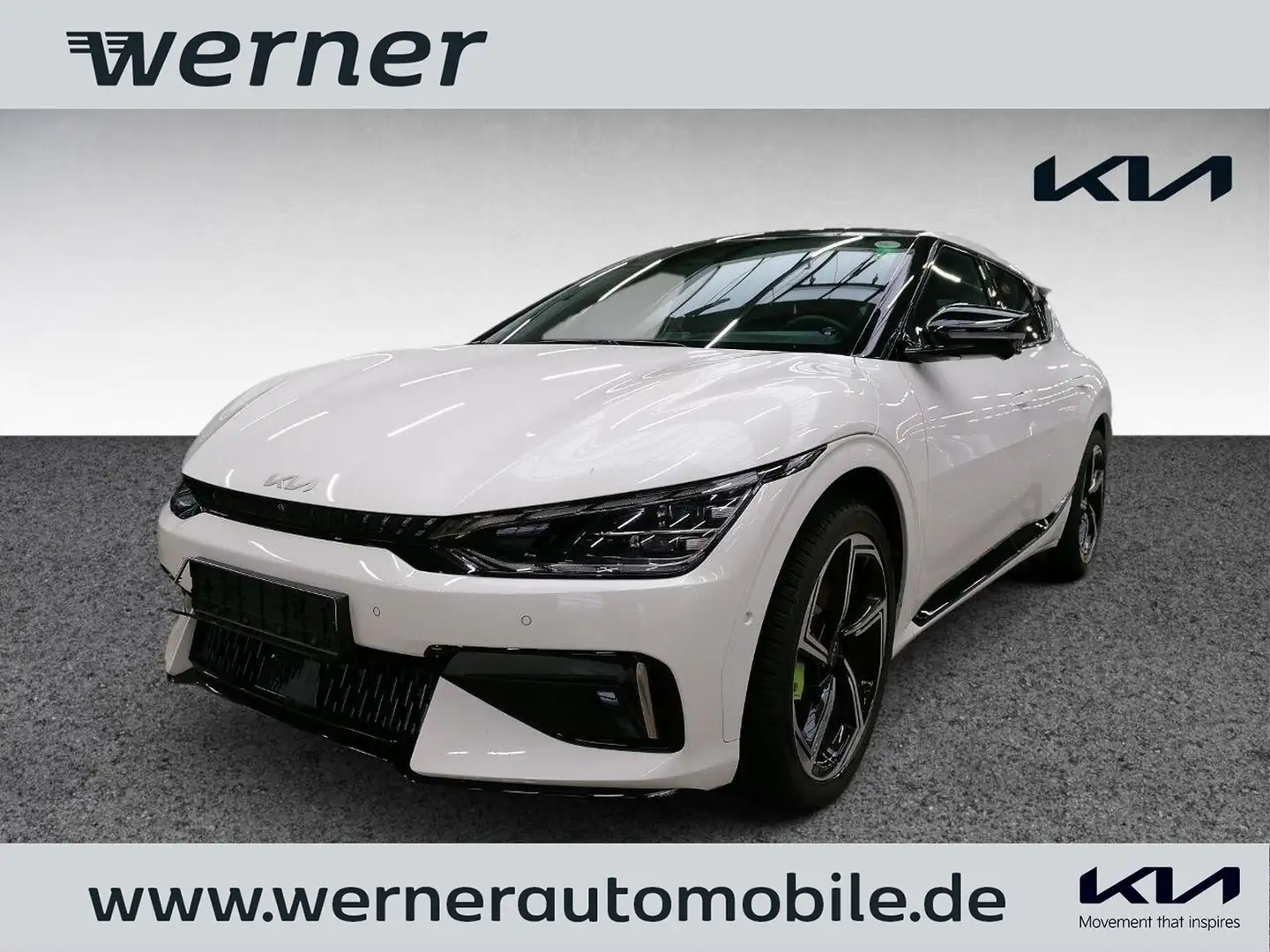 Kia EV6 GT 77,4 kWh AWD Glasdach Beyaz - 1