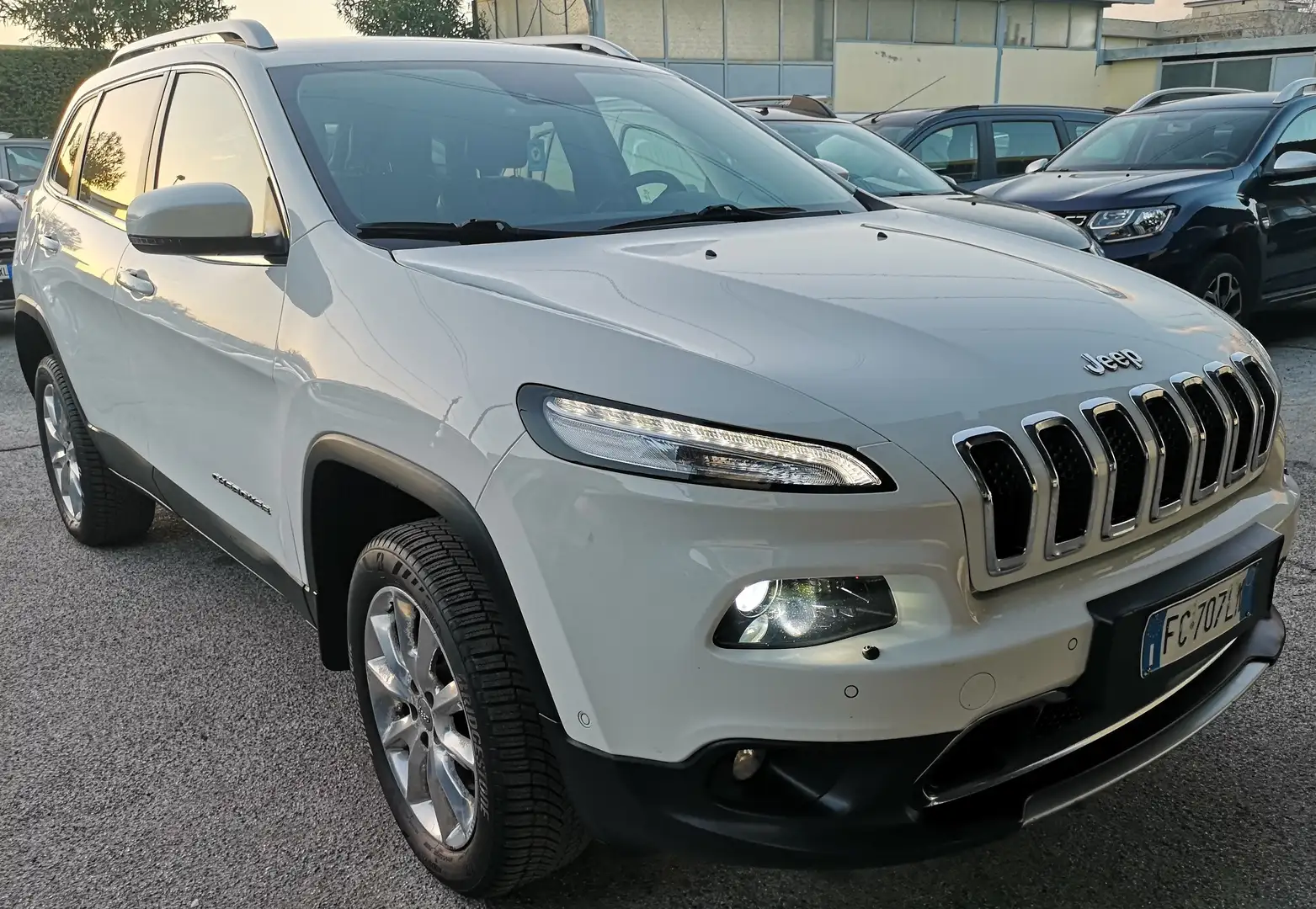 Jeep Cherokee Cherokee V 2014 2.2 mjt II Limited+4wd 200cv auto Bianco - 1