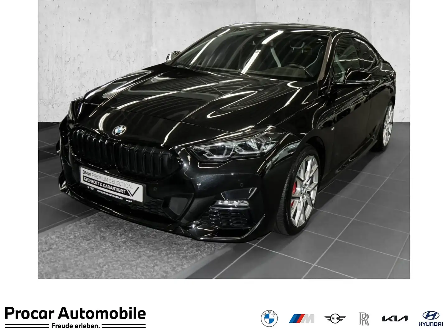BMW 220 i Gran Coupé M Sport HUD PANO ACC NAVI LED Schwarz - 1