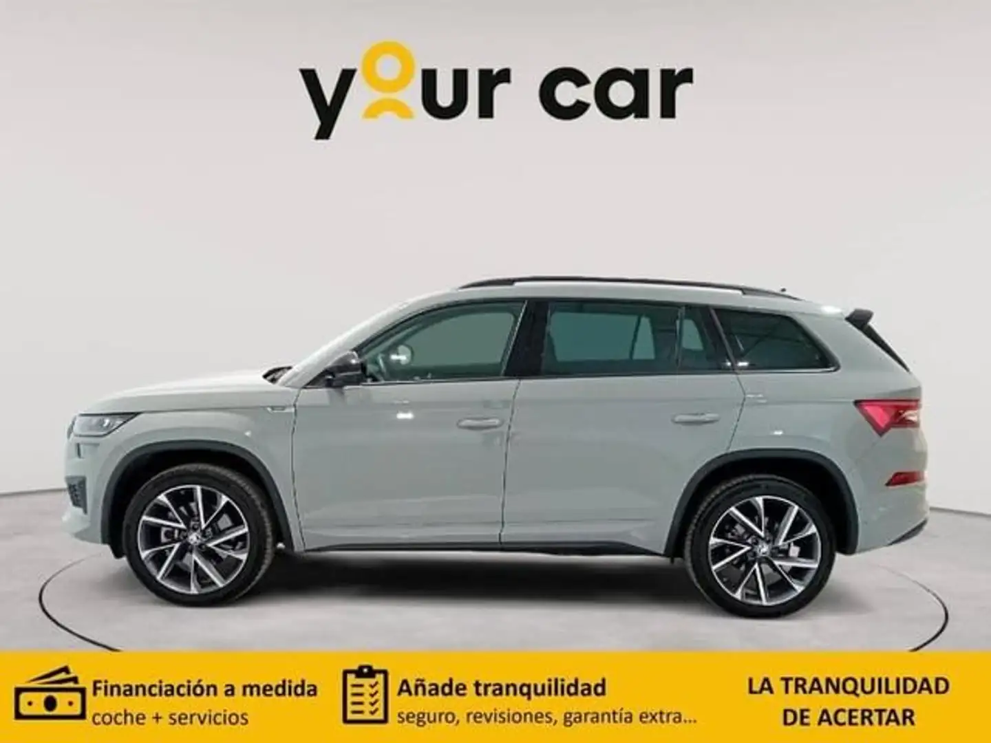 Skoda Kodiaq 2.0TDI AB tech Sportline 4x4 DSG 147kW Gris - 2