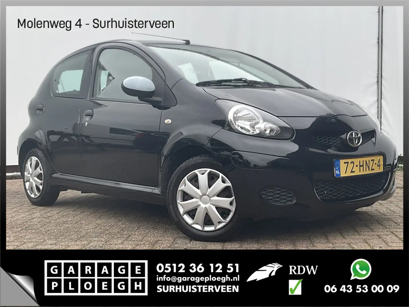 Toyota Aygo 1.0-12V Access 5-Deurs Stuurbekrachtiging NL-Auto Negro - 1
