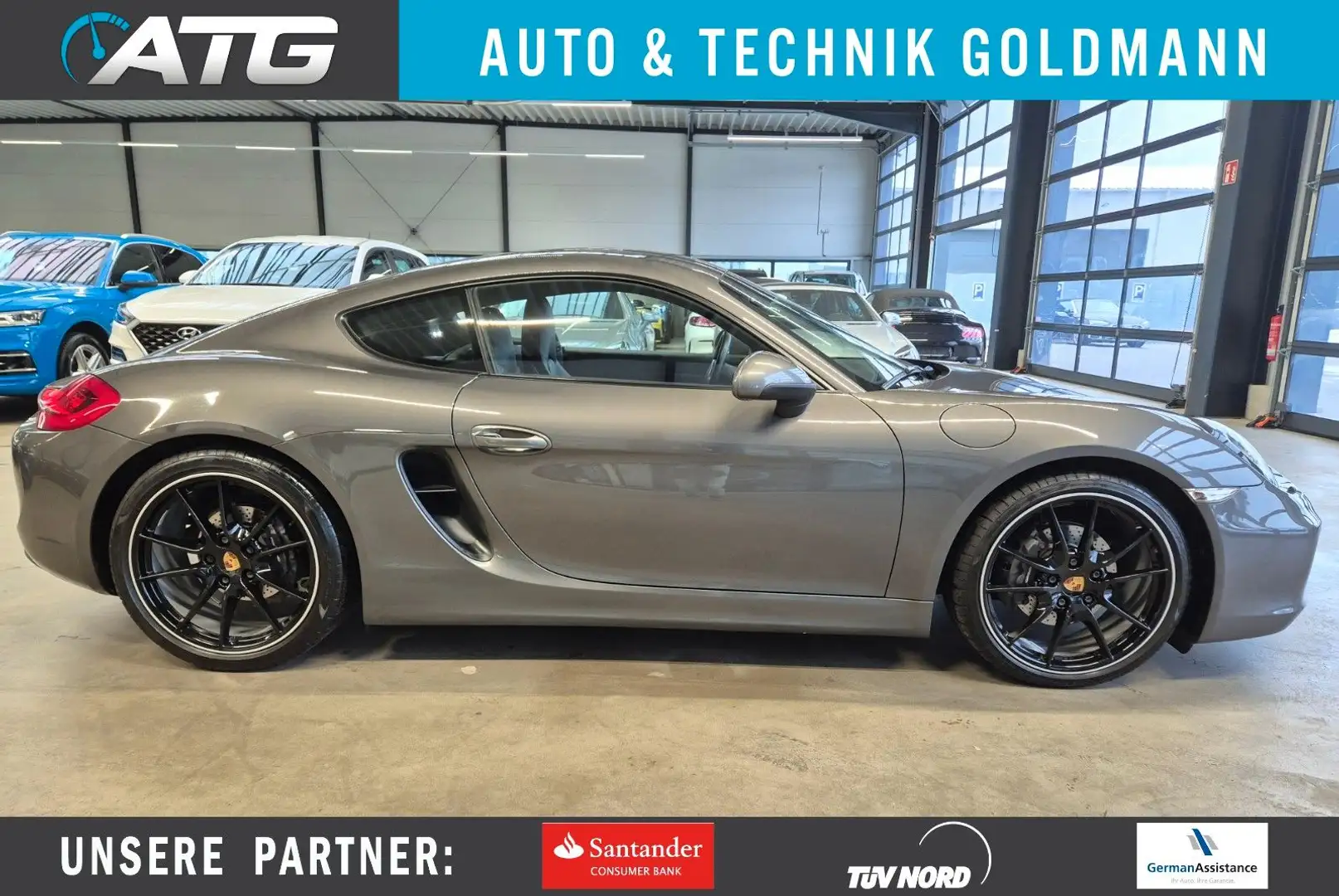 Porsche Cayman CAYMAN 981 NAVI XENON SITZHZ PDC 20 Z`ALU UFREI Grau - 1