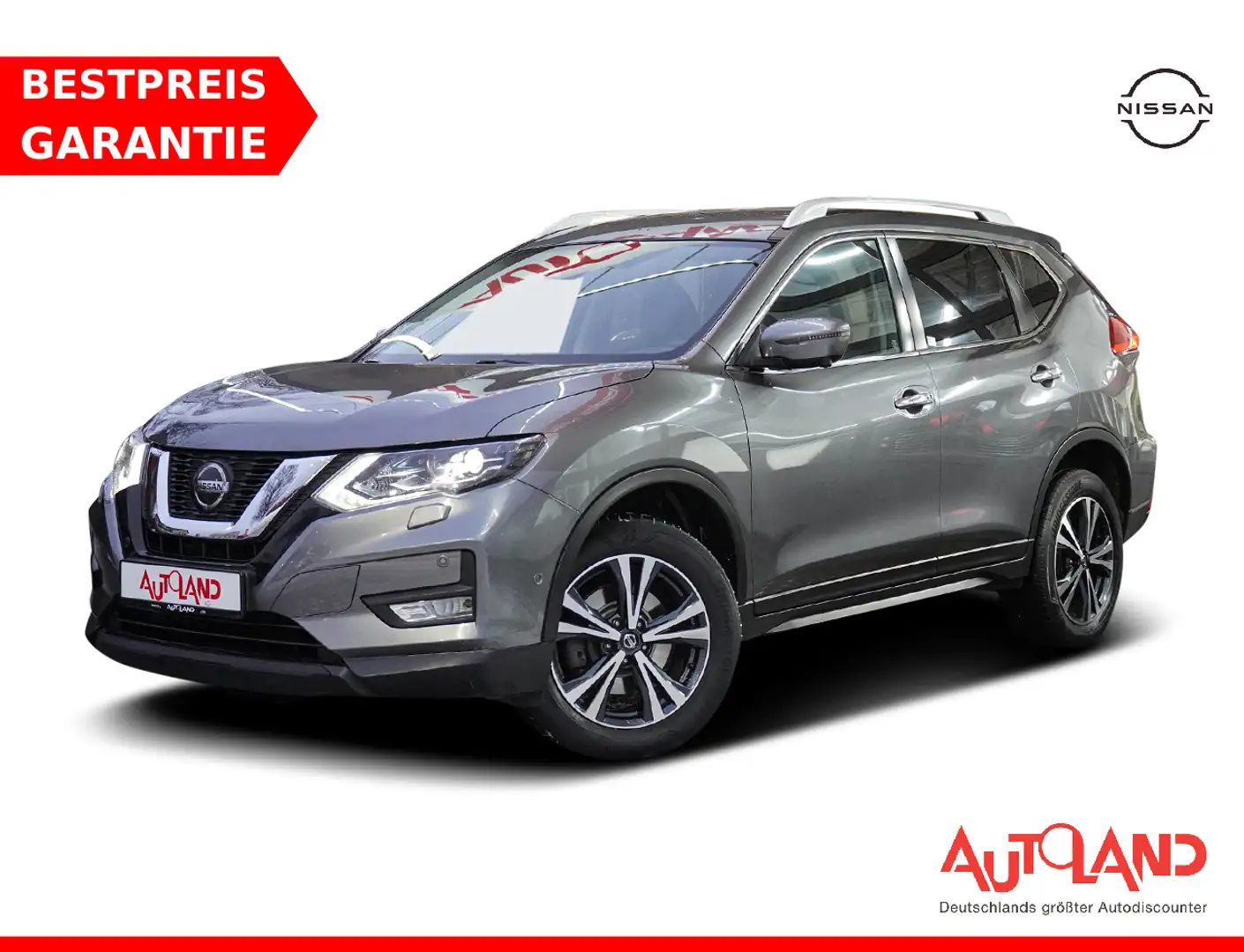 Nissan X-Trail 1.7 N-Connecta DCT LED Sitzheizung AHK Grau - 1