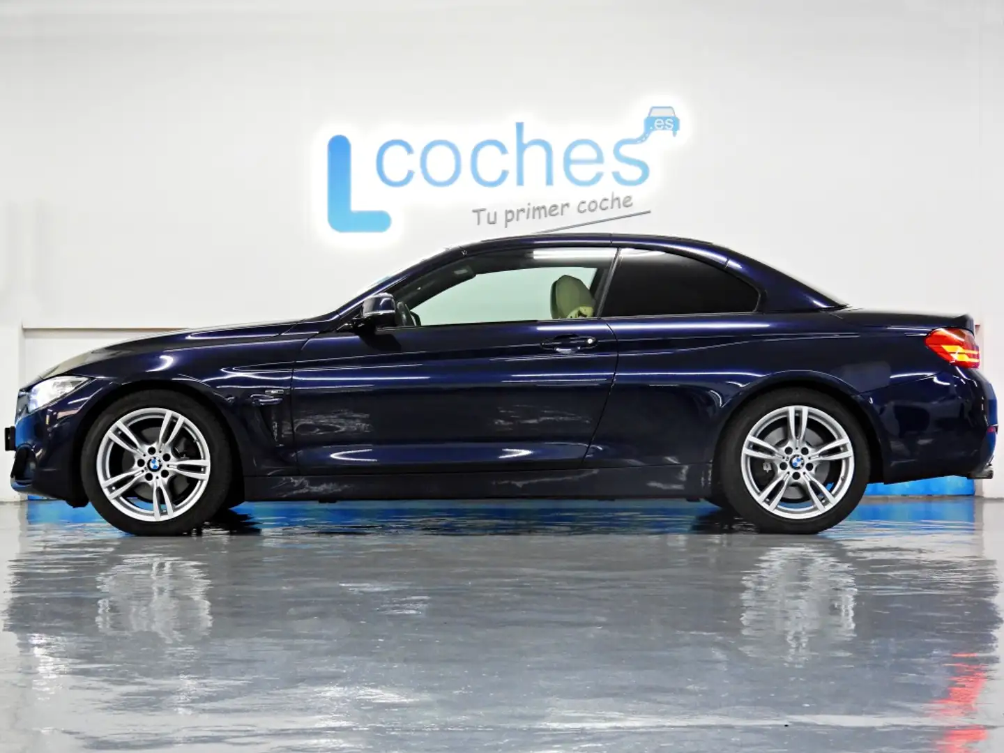 BMW 430 430dA Cabrio Sport Azul - 2