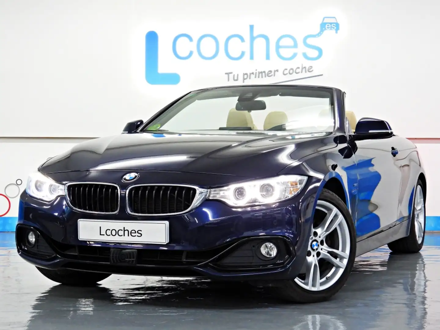 BMW 430 430dA Cabrio Sport Azul - 1