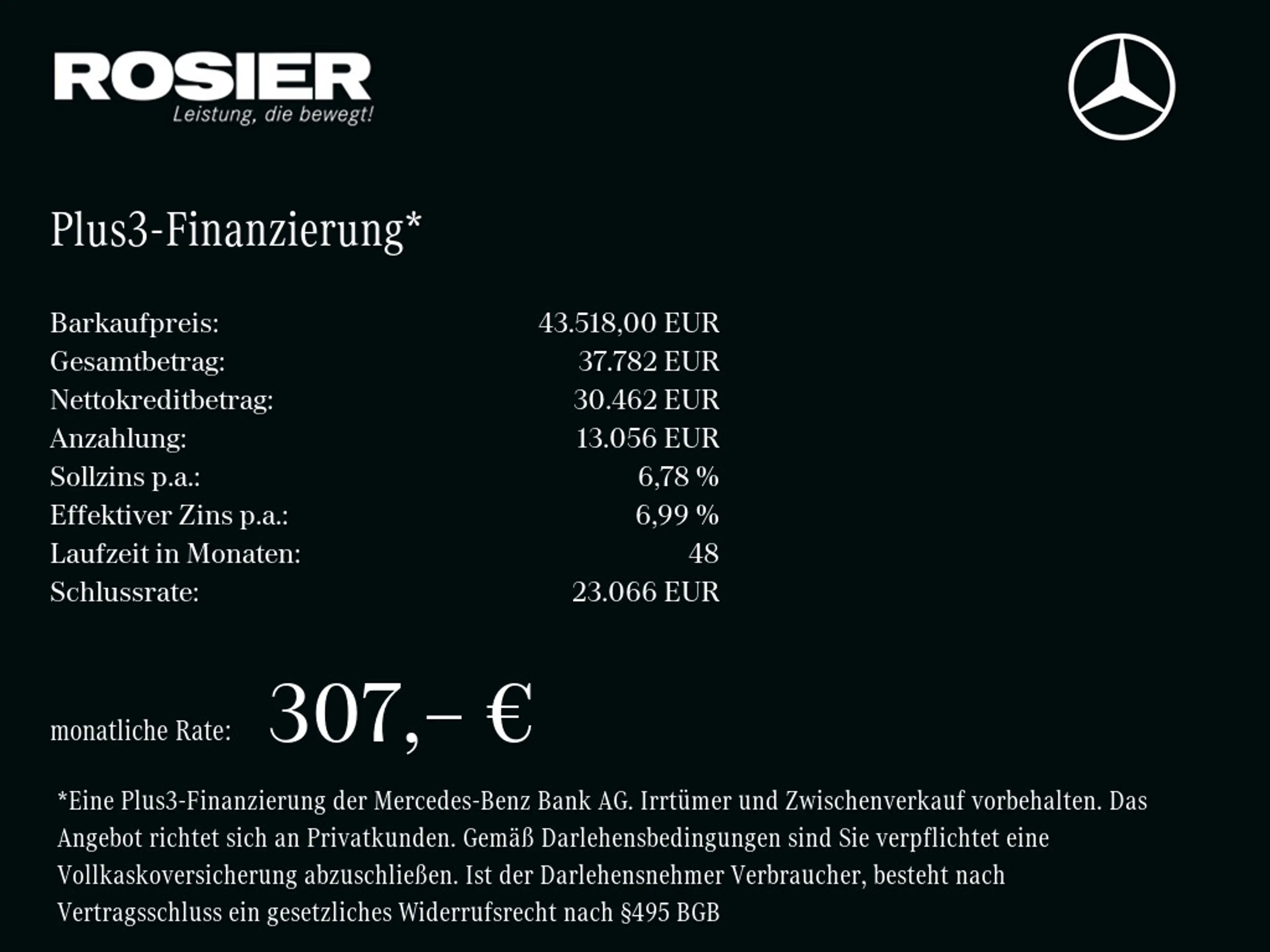 Mercedes-Benz C 300 de 4M T Avantgarde Premium+ AHK PANO BT — photo 4