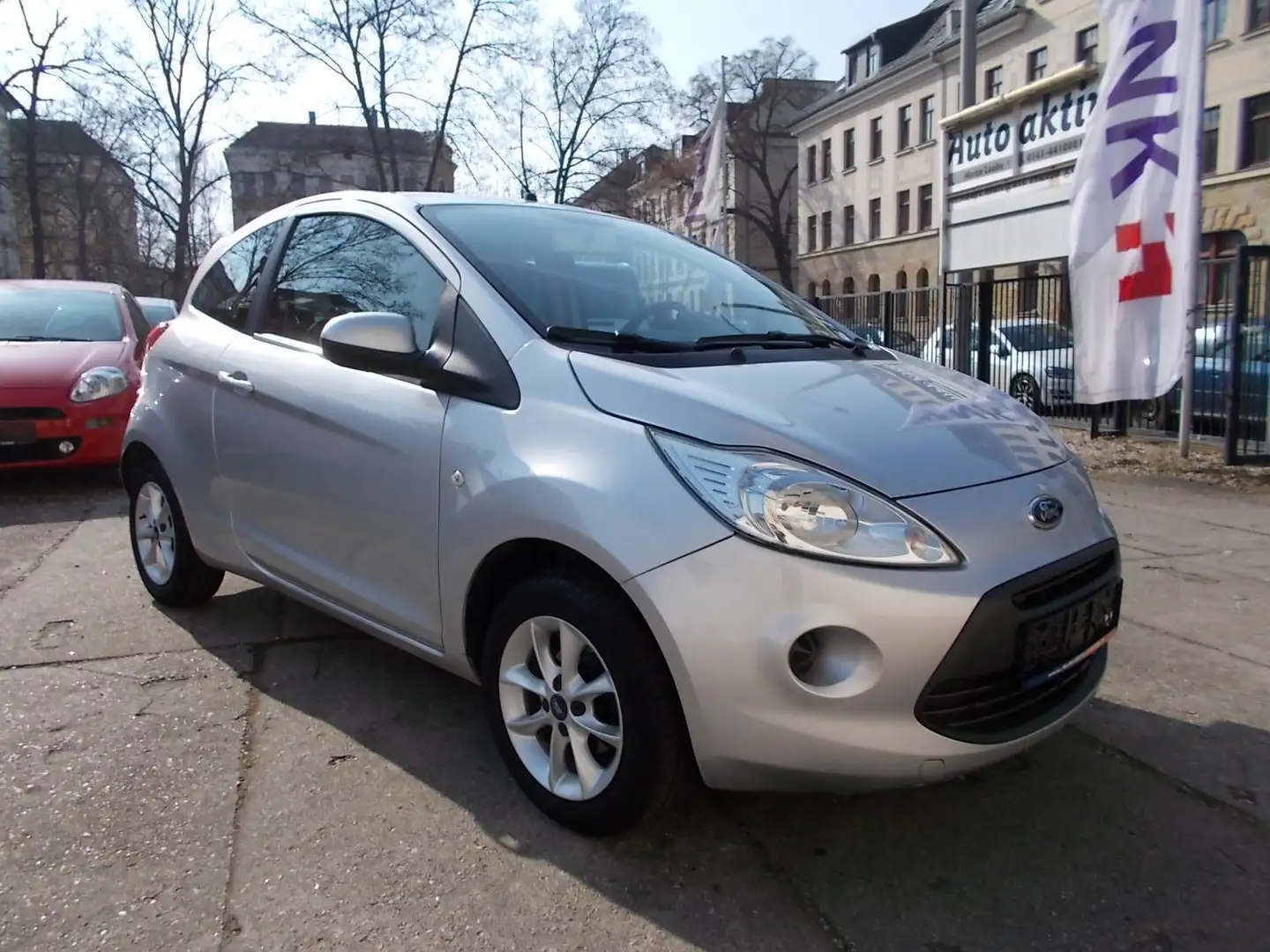 Ford Ka/Ka+ *KLIMA*SHZ*ALU*SV*ZV*EU6*1te HAND* Argent - 1