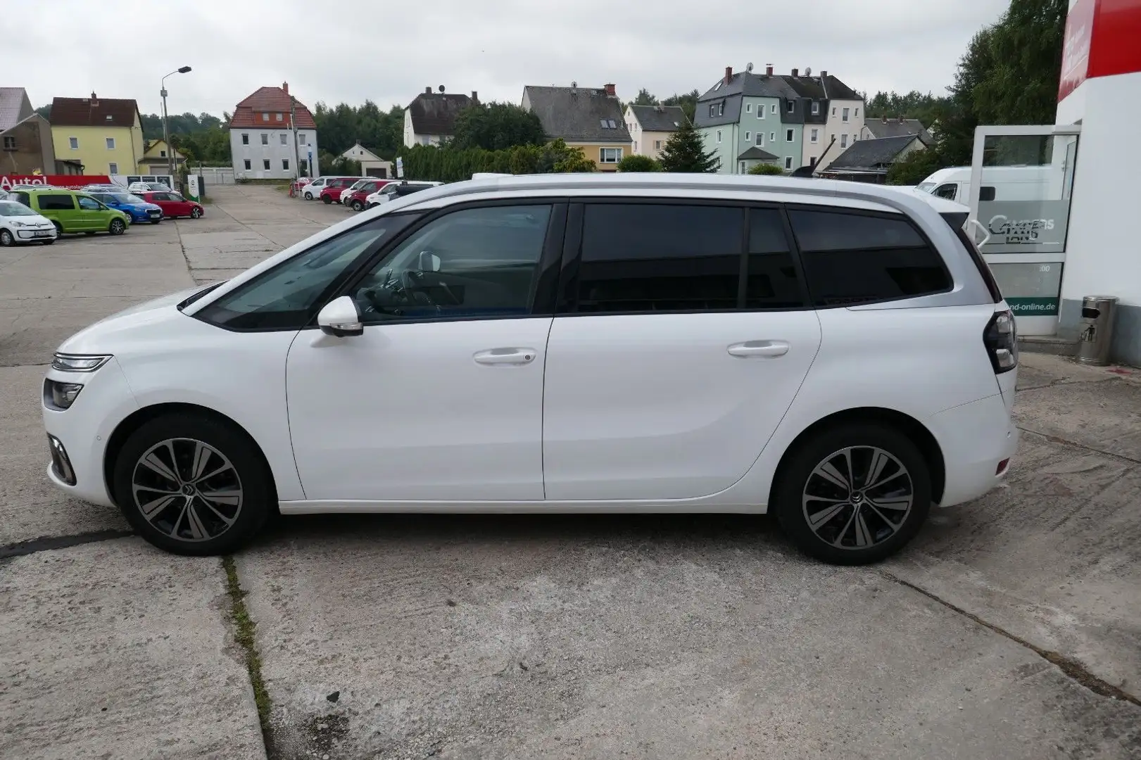Citroen Grand C4 Picasso /Spur-Park-Aufmerksamkeits Assi Blanco - 2