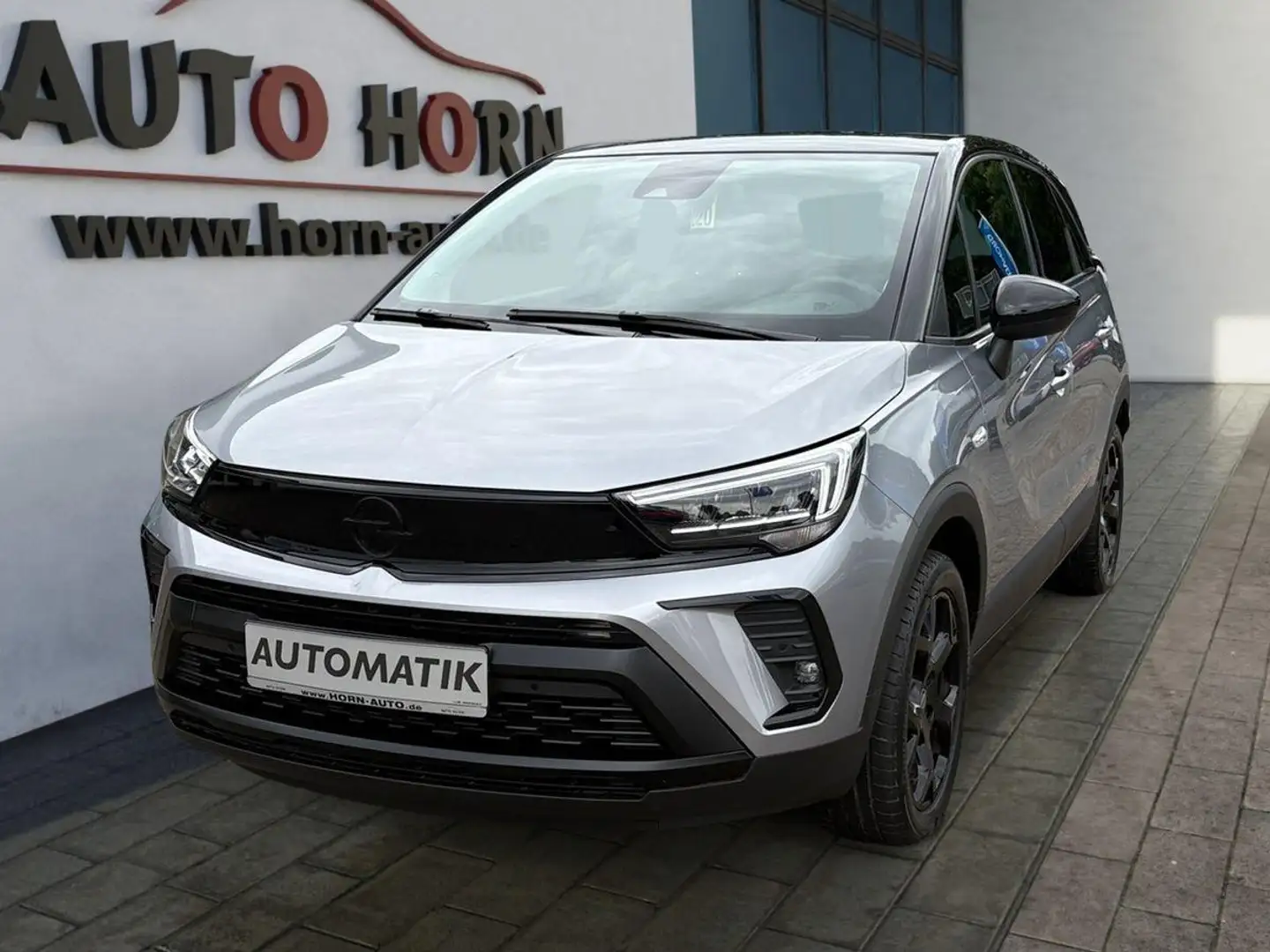 Opel Crossland 1.2 Elegance*Automatik*AHK*SHZ*Ergo*Kam Grau - 1