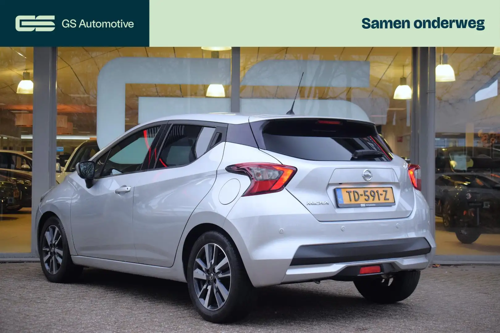 Nissan Micra 0.9 IG-T N-Connecta 1e EIG|CRUISE|CAMERA|DAB|NAV Grau - 2