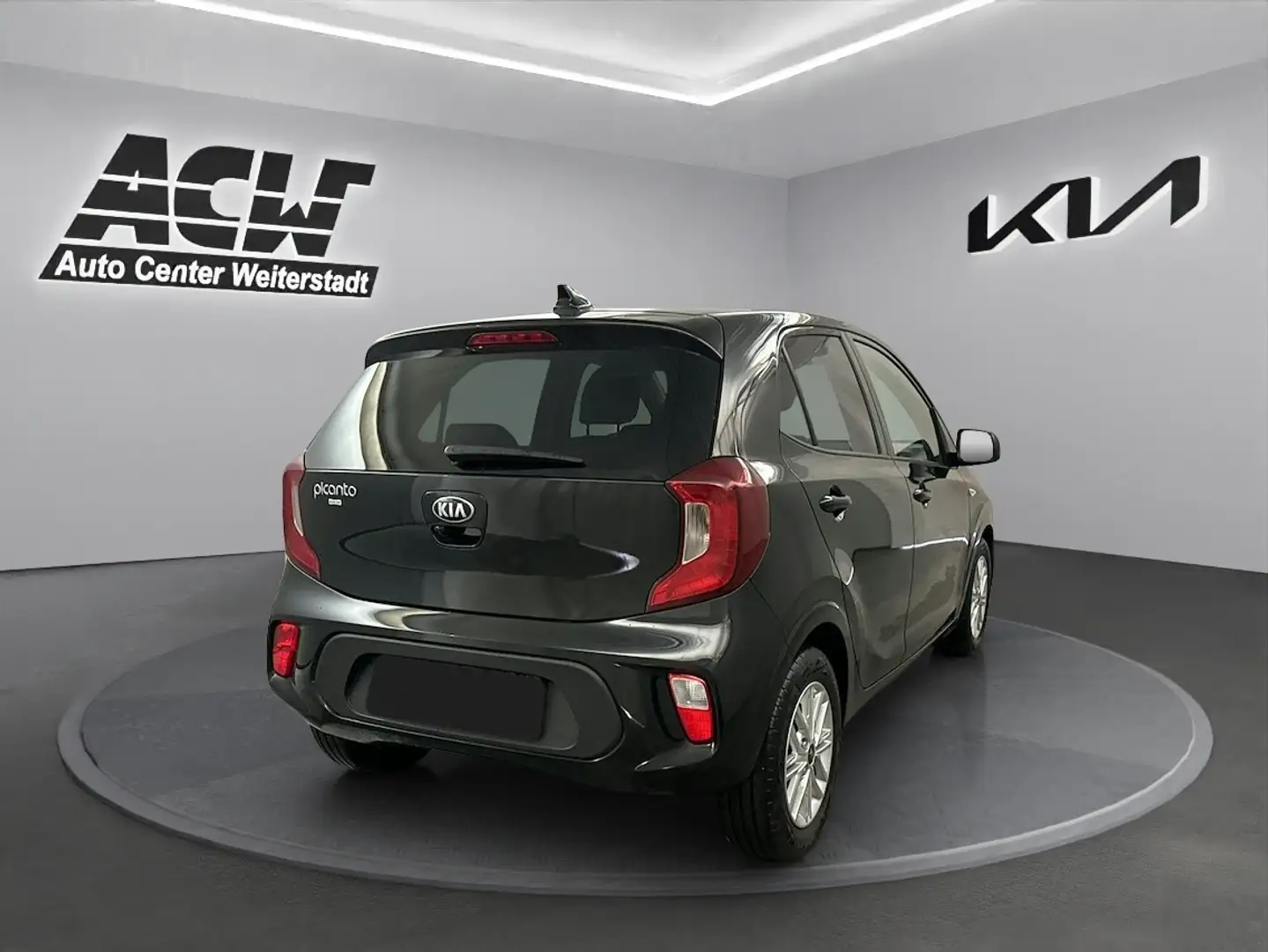 Kia Picanto PICANTO 1.0 DREAM-TEAM|NAVI|KAMERA|SITZHEIZUNG|CAR Schwarz - 2