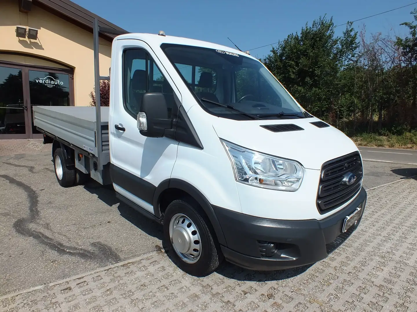 Ford Transit 350 2.0TDCi 130 CV GEMELLATO UNIPROPRIETARIO+IVA Weiß - 1