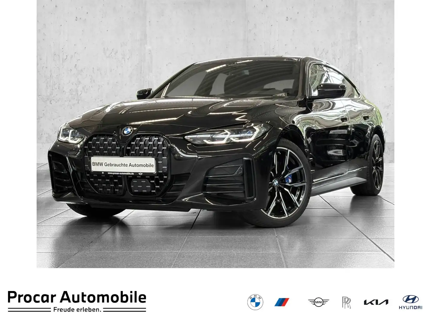 BMW 430 i Gran Coupé M Sport DA Prof Laser PA+ HuD HK Negro - 1