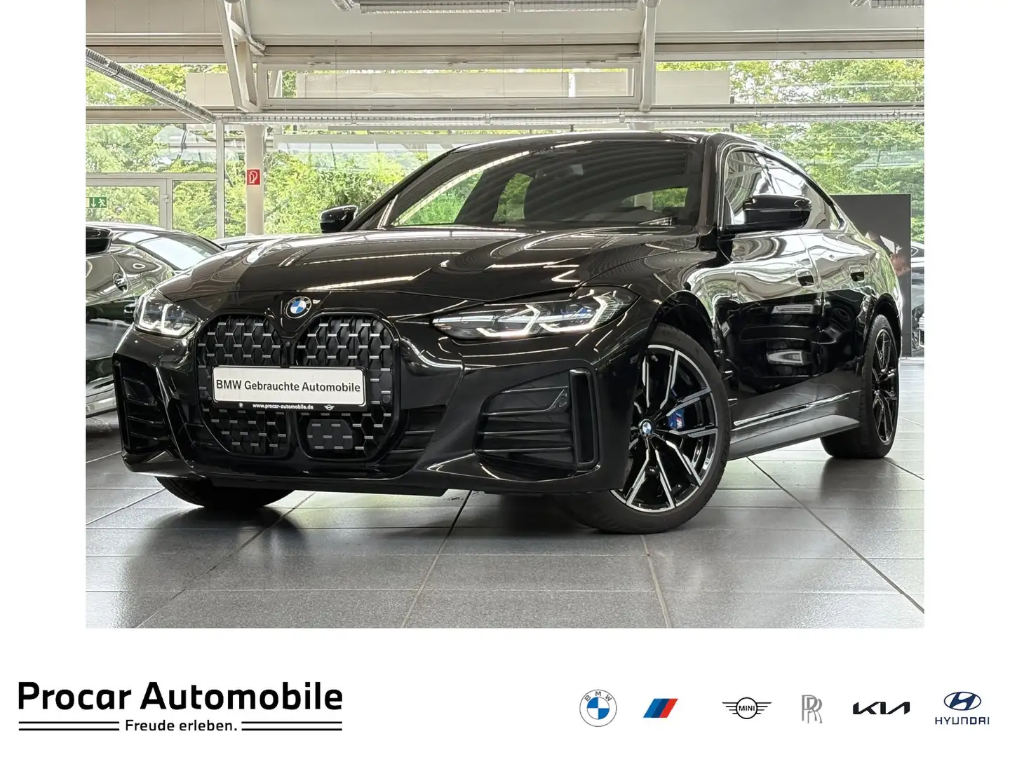 BMW 430 i Gran Coupé M Sport DA Prof Laser PA+ HuD HK Noir - 1