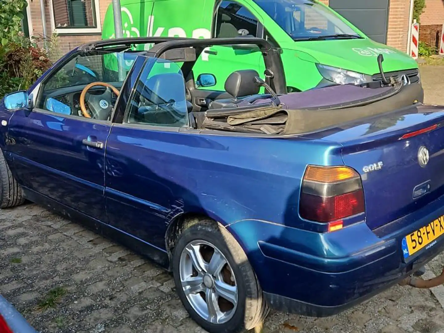 Volkswagen Golf Cabriolet Golf Cabriolet 1.8 Highline Bleu - 1