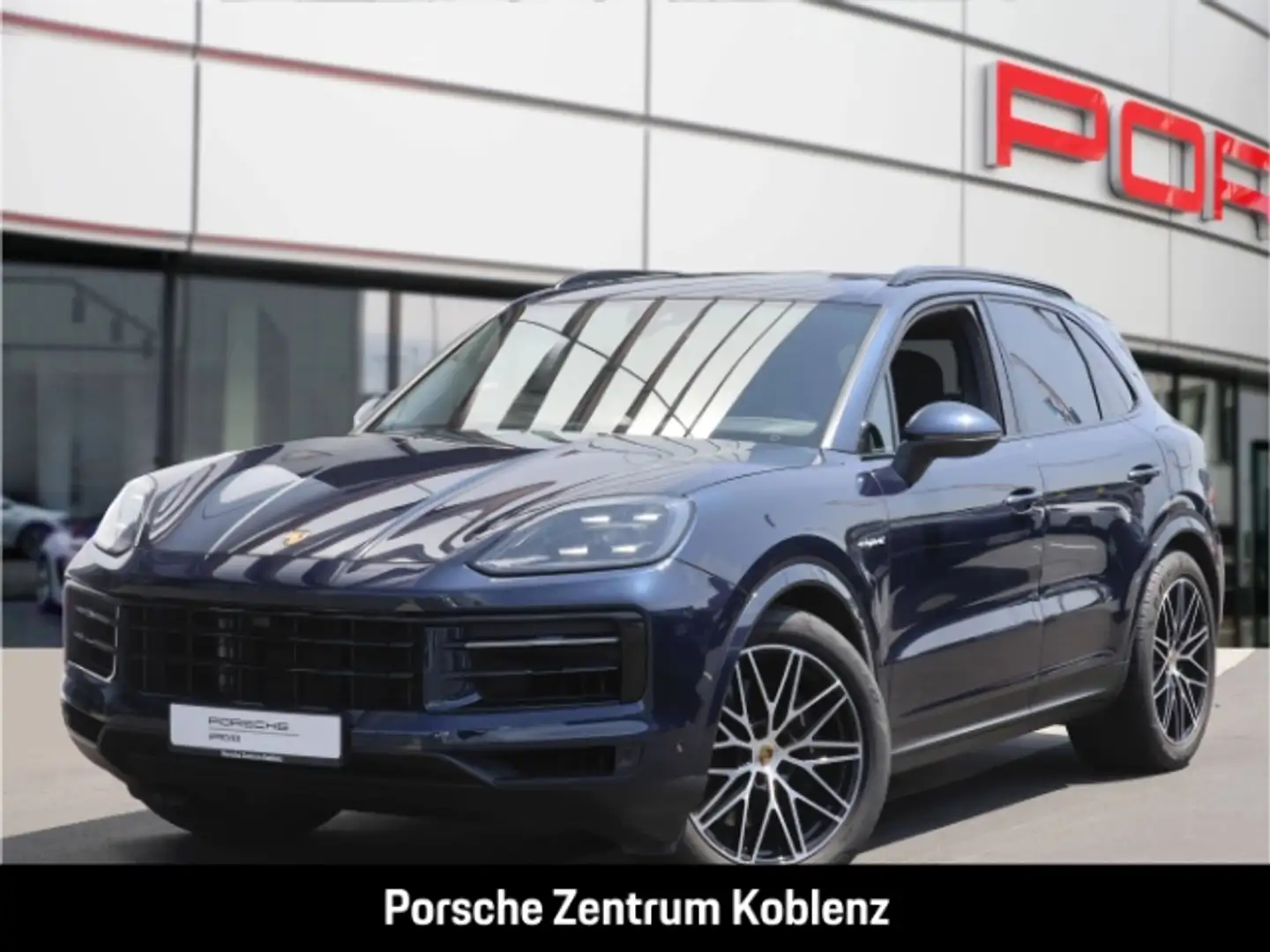 Porsche Cayenne E-Hybrid Bleu - 1