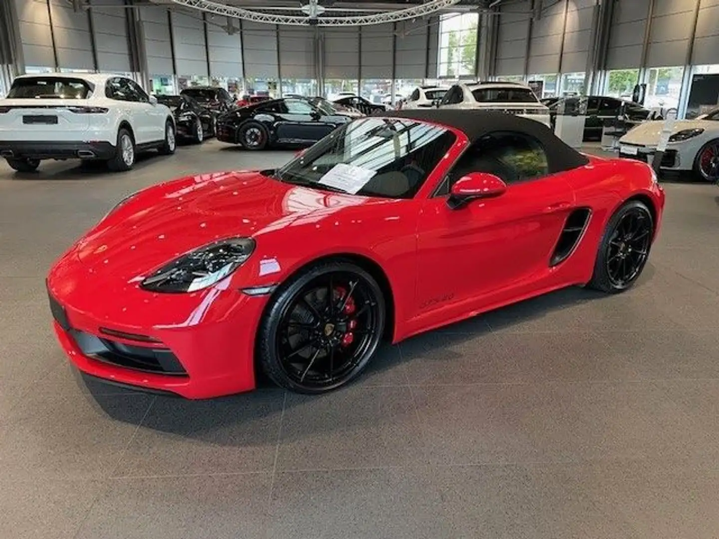 Porsche Boxster GTS 4.0 Neu ohne Zulassung dt. Fahrzeug Rosso - 1