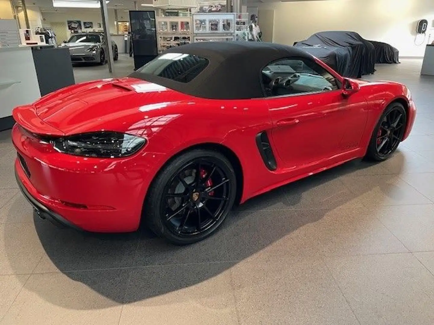 Porsche Boxster GTS 4.0 Neu ohne Zulassung dt. Fahrzeug Rosso - 2