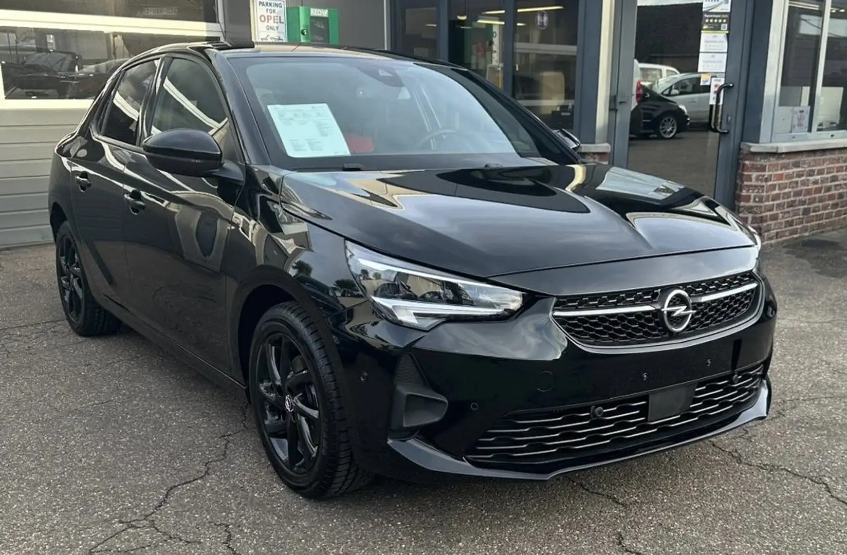 Opel Corsa F 1200 Benzine GS-Line +… AUTOMAAT Schwarz - 1