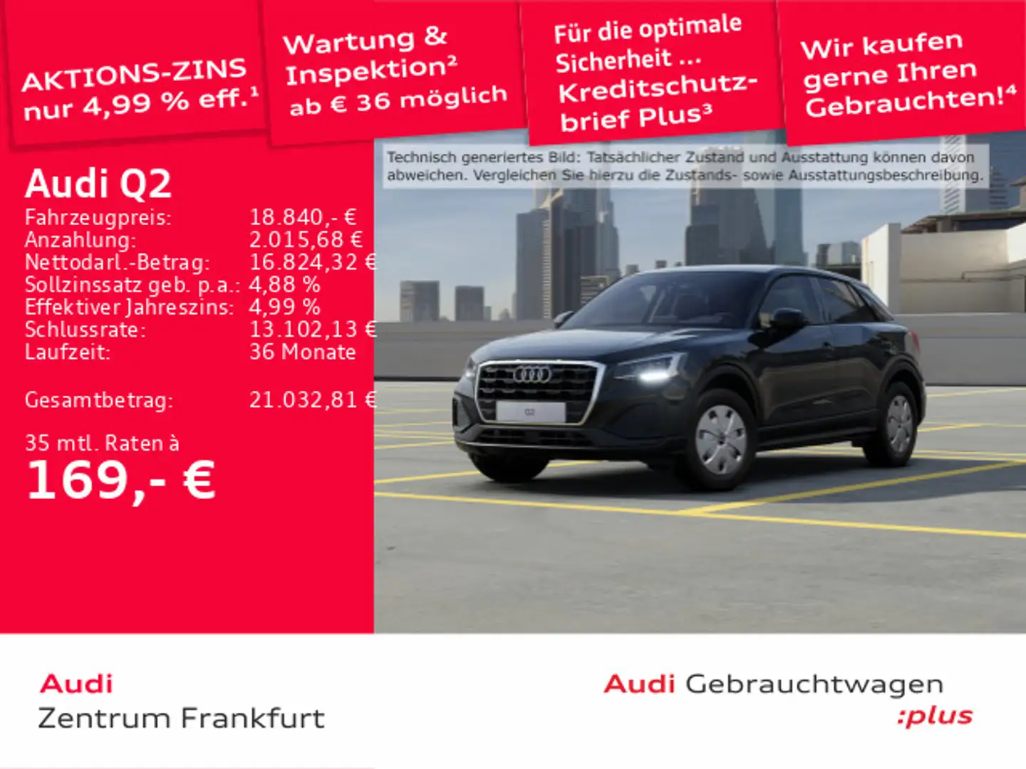 Audi Q2 30 TFSI LED Navi Tempomat DAB PDC Sitzheizung Negro - 1