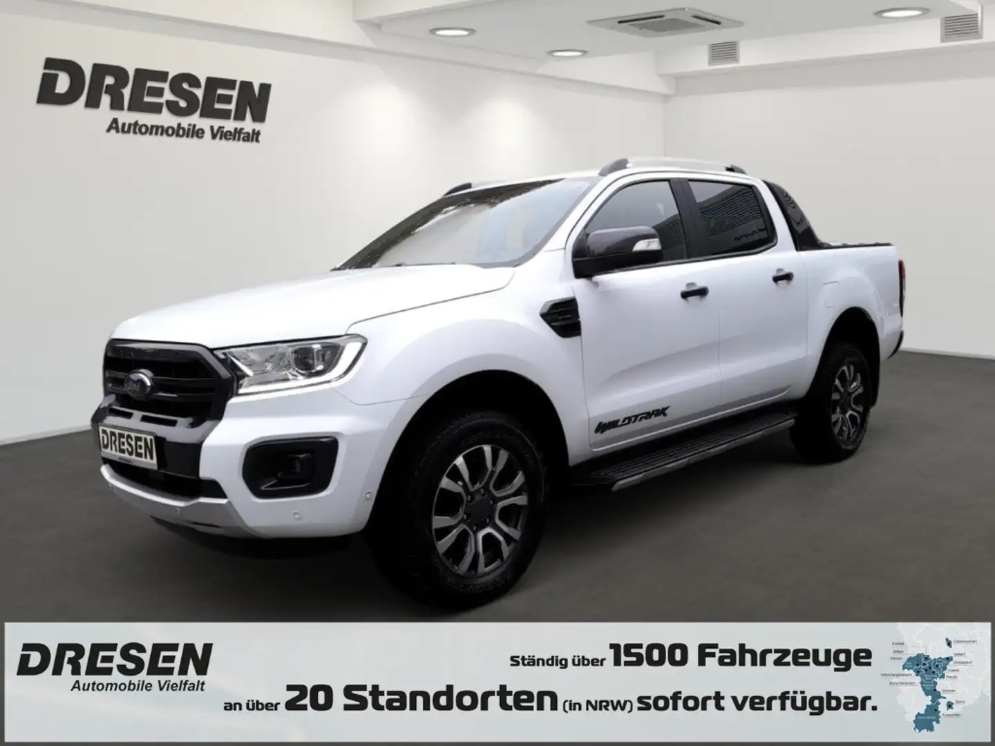Ford Ranger Wildtrak 2,0l TDCi DoKa AWD AT AHK Navi Leder LED Bianco - 1