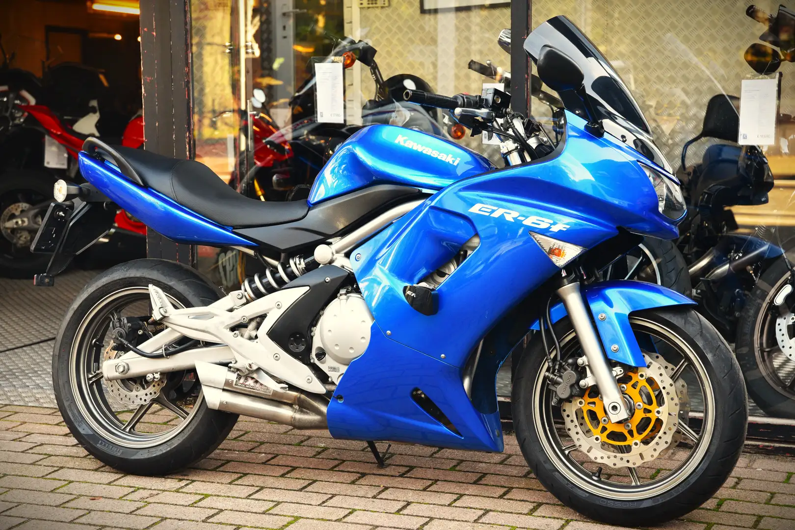Kawasaki ER - 6 F ***MOTO VERTE*** Bleu - 1