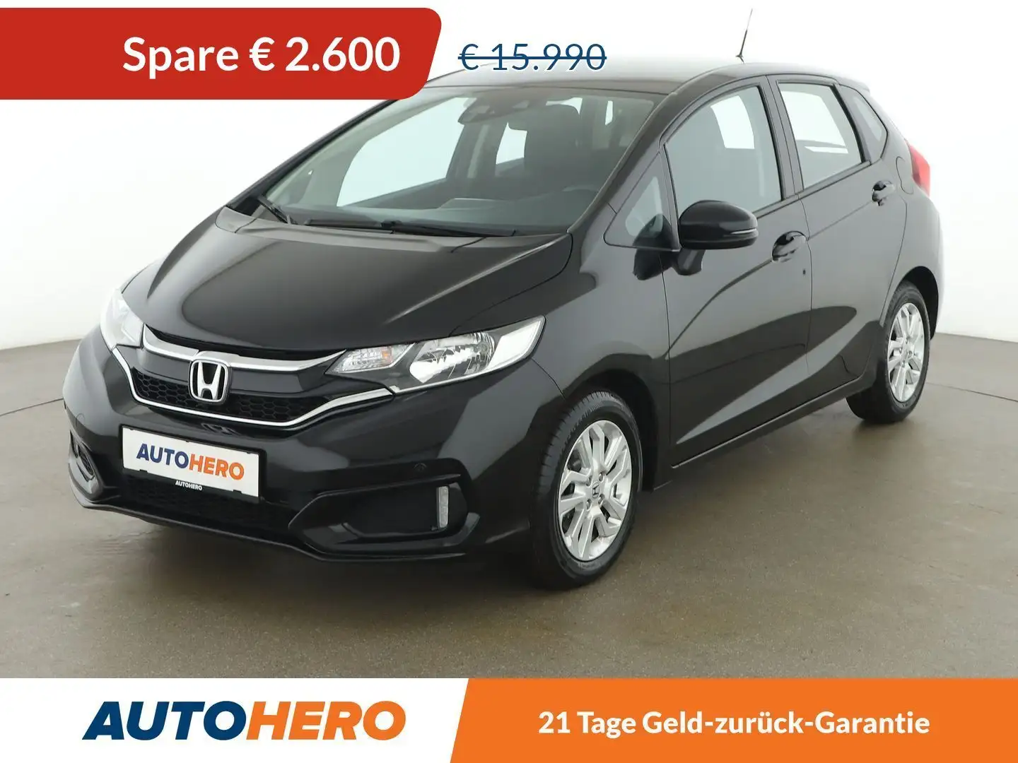 Honda Jazz 1.3 i-VTEC Comfort *PDC*SHZ*SPUR*KLIMA* Noir - 1