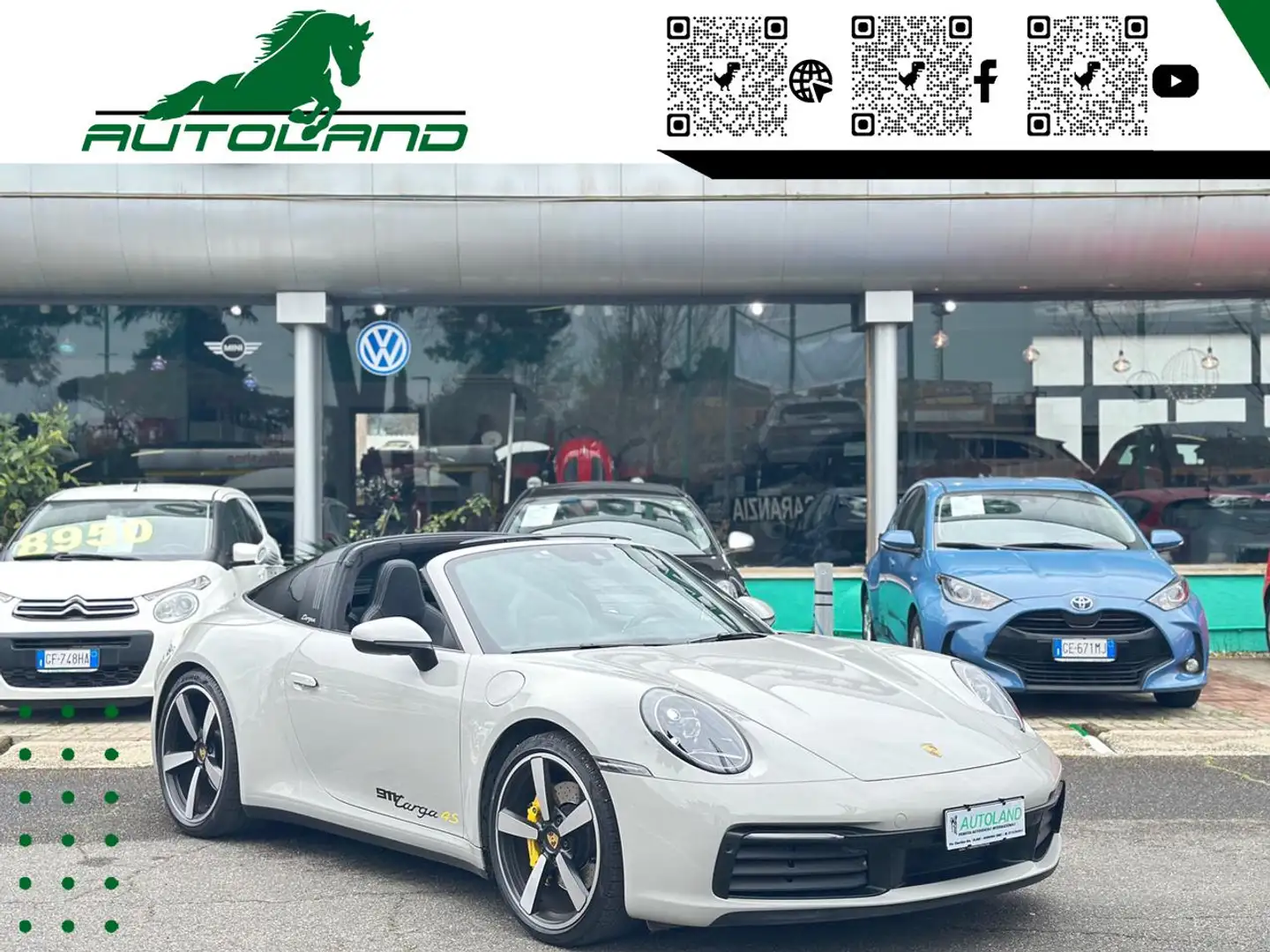 Porsche 992 Targa 4S iva esposta*Porsche Approved Grigio - 2