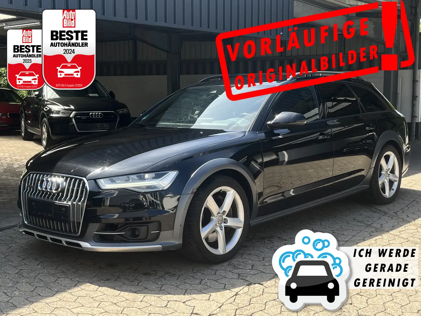 Audi A6 allroad A6 allroad quattro 3.0 TDI HUD+NAV+BOSE+LUFT+CAM Zwart - 1