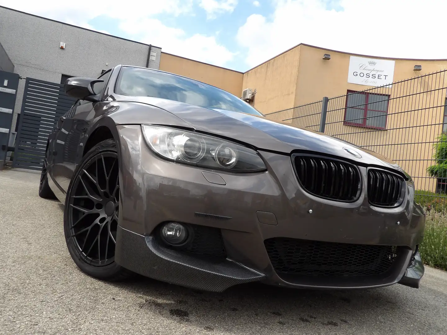 BMW 320 320d Coupe Brun - 2
