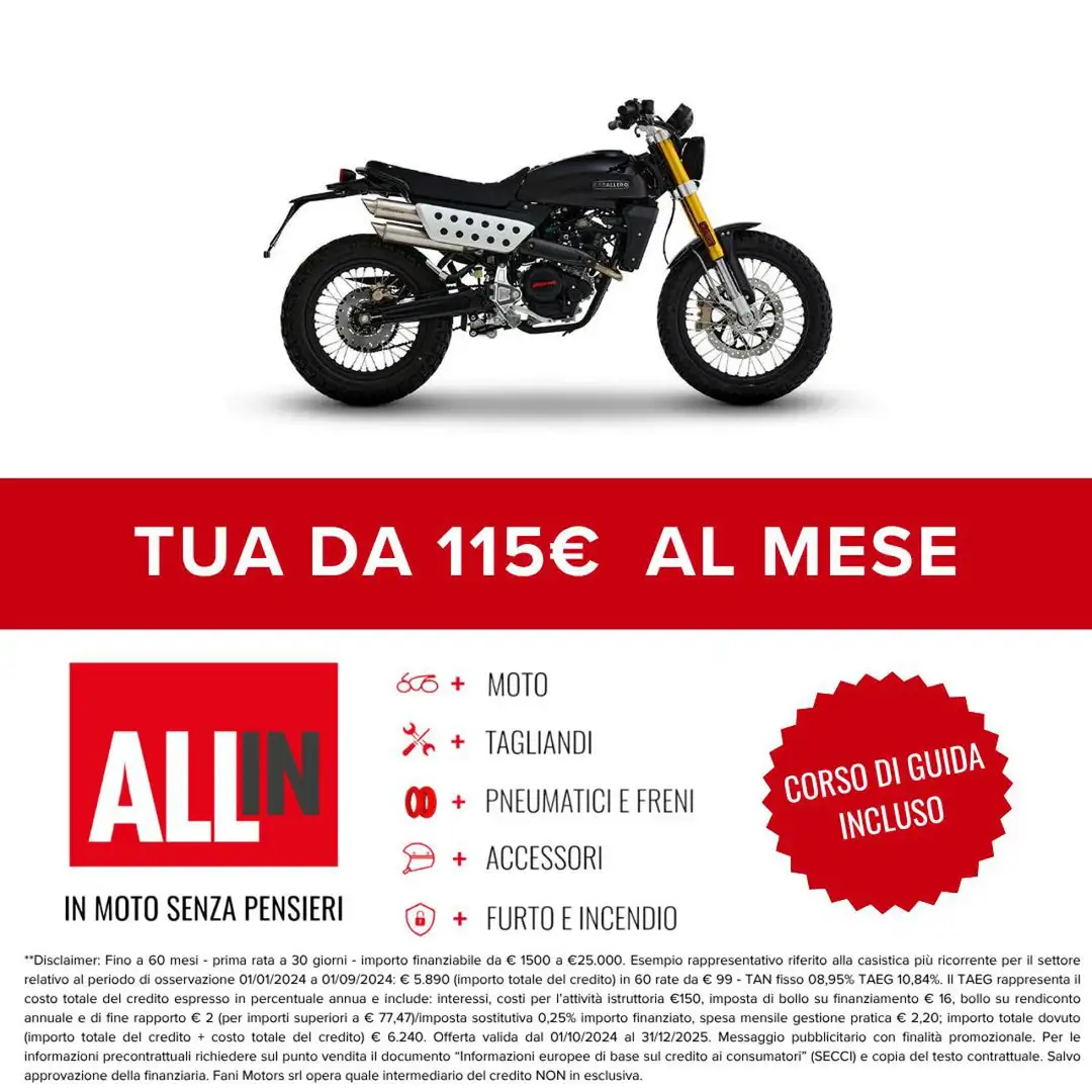 Fantic Caballero 125 2025 Rouge - 2